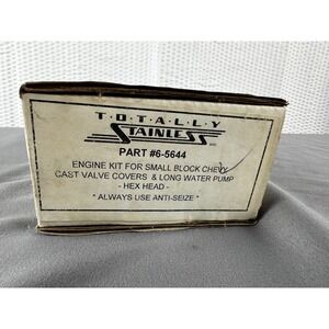 Totally Stainless 6-0674 Engine Bolt Kit Ford 351C Cleveland Cast Valve Cover